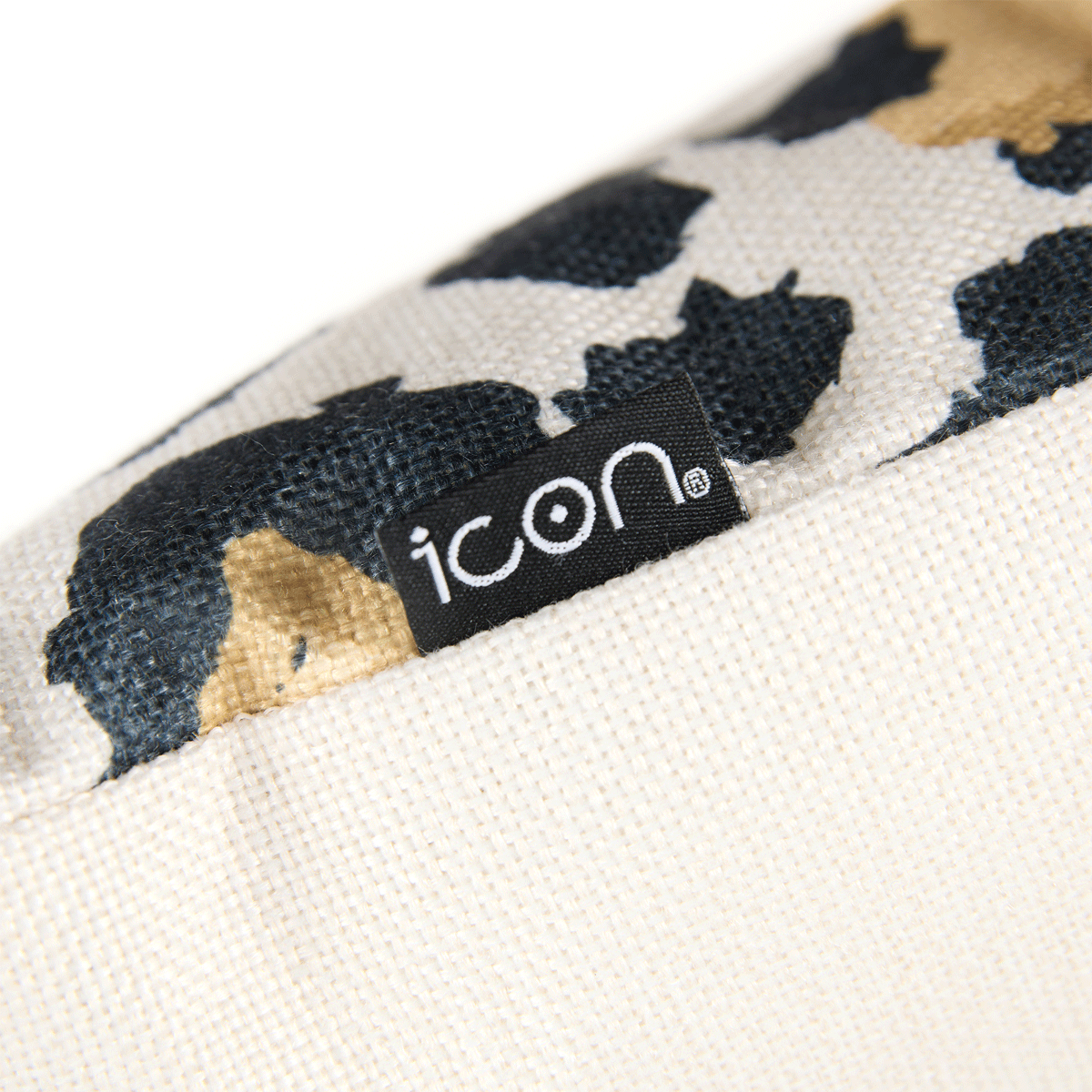 icon® Leopard Print Indoor-Outdoor Cushion, Multicolour