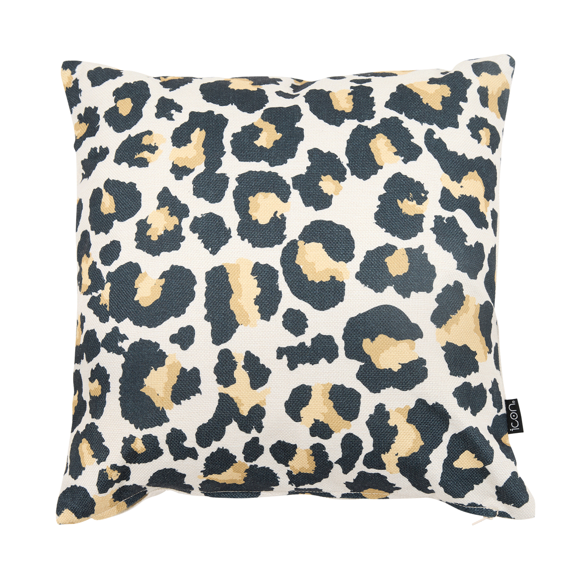 icon® Leopard Print Indoor-Outdoor Cushion, Multicolour