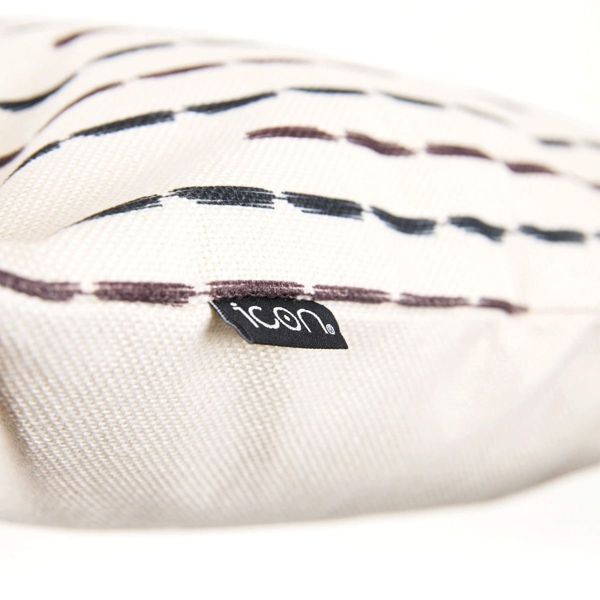 icon® Stripe Print Indoor-Outdoor Cushion, Multicolour