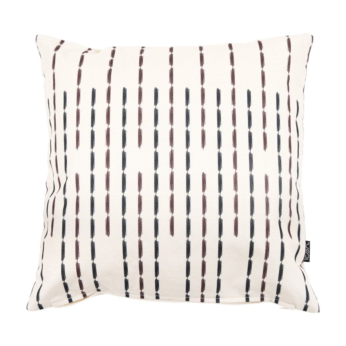 icon® Stripe Print Indoor-Outdoor Cushion, Multicolour