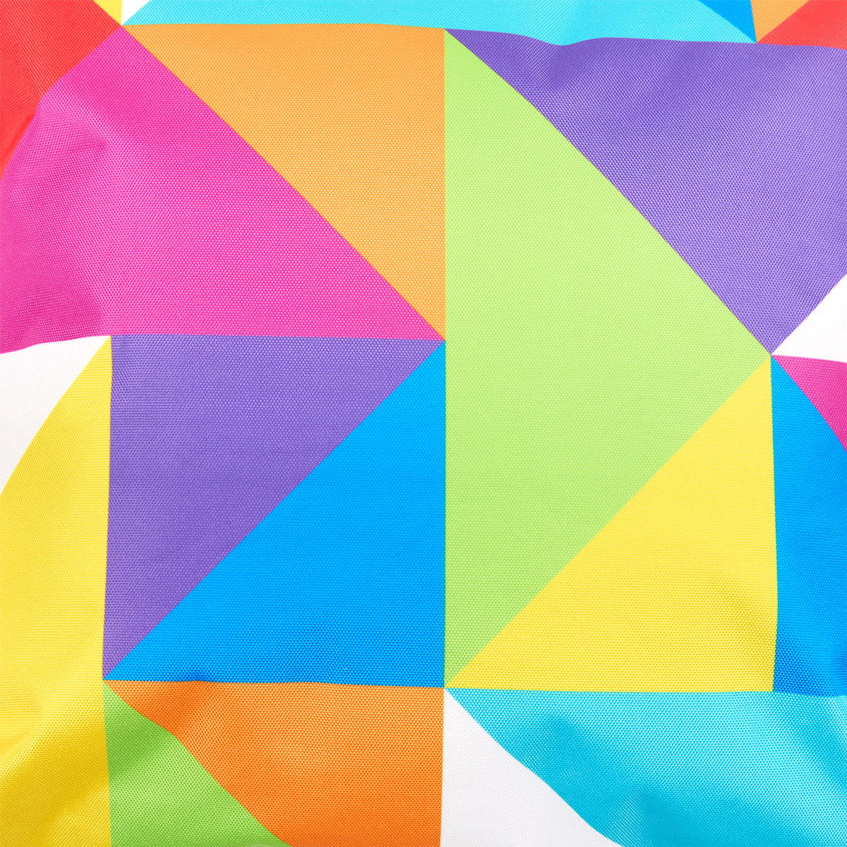 icon® Geometric Print Indoor-Outdoor Cushion, Technicolour