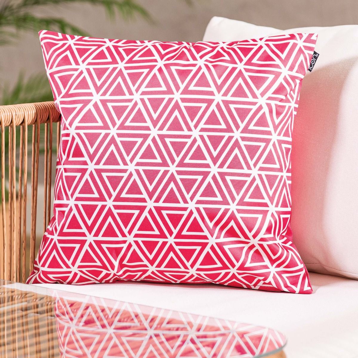 Art Deco Indoor-Outdoor Cushion