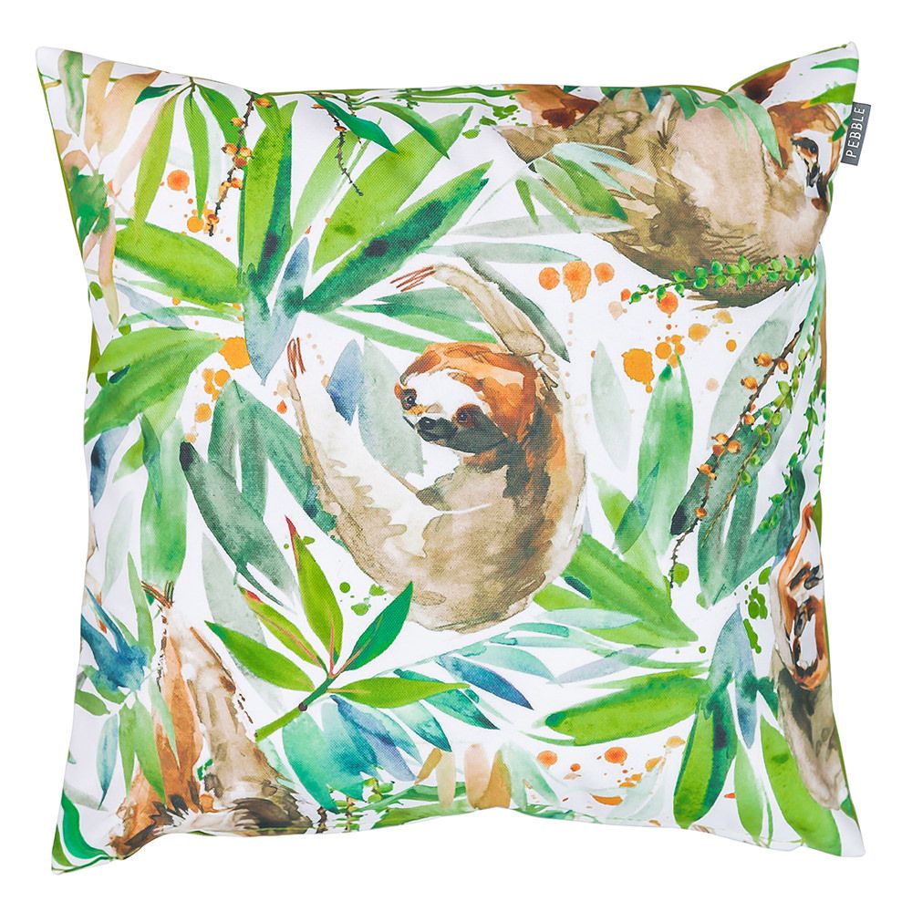 Sloth Tropical Outdoor Cushion