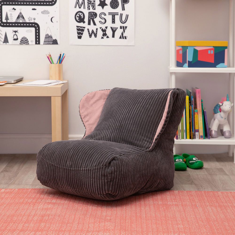 Eden® Kids Cord Elephant Bean Bag Chair