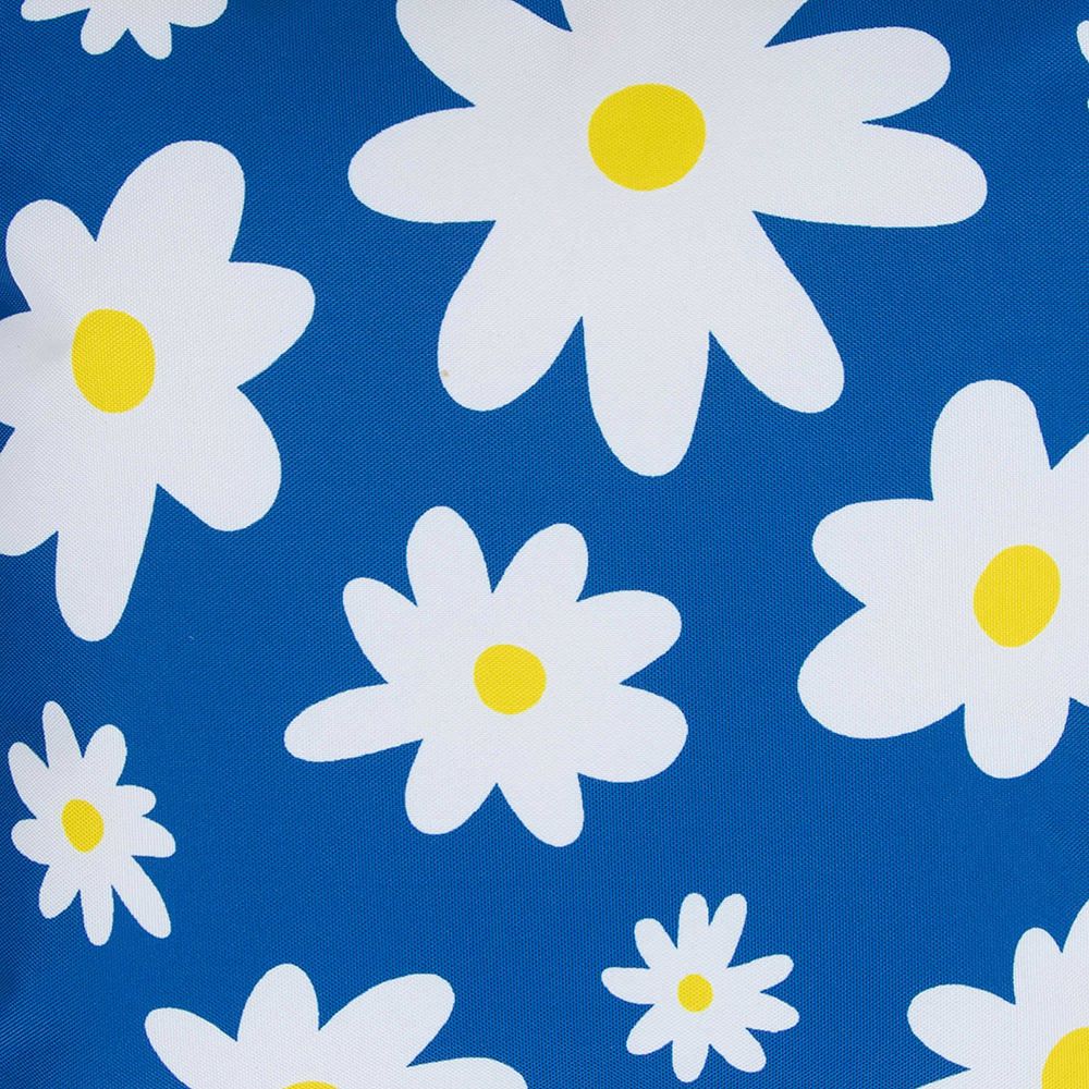 Veeva® Double-Sided Daisy Print Outdoor Cushion