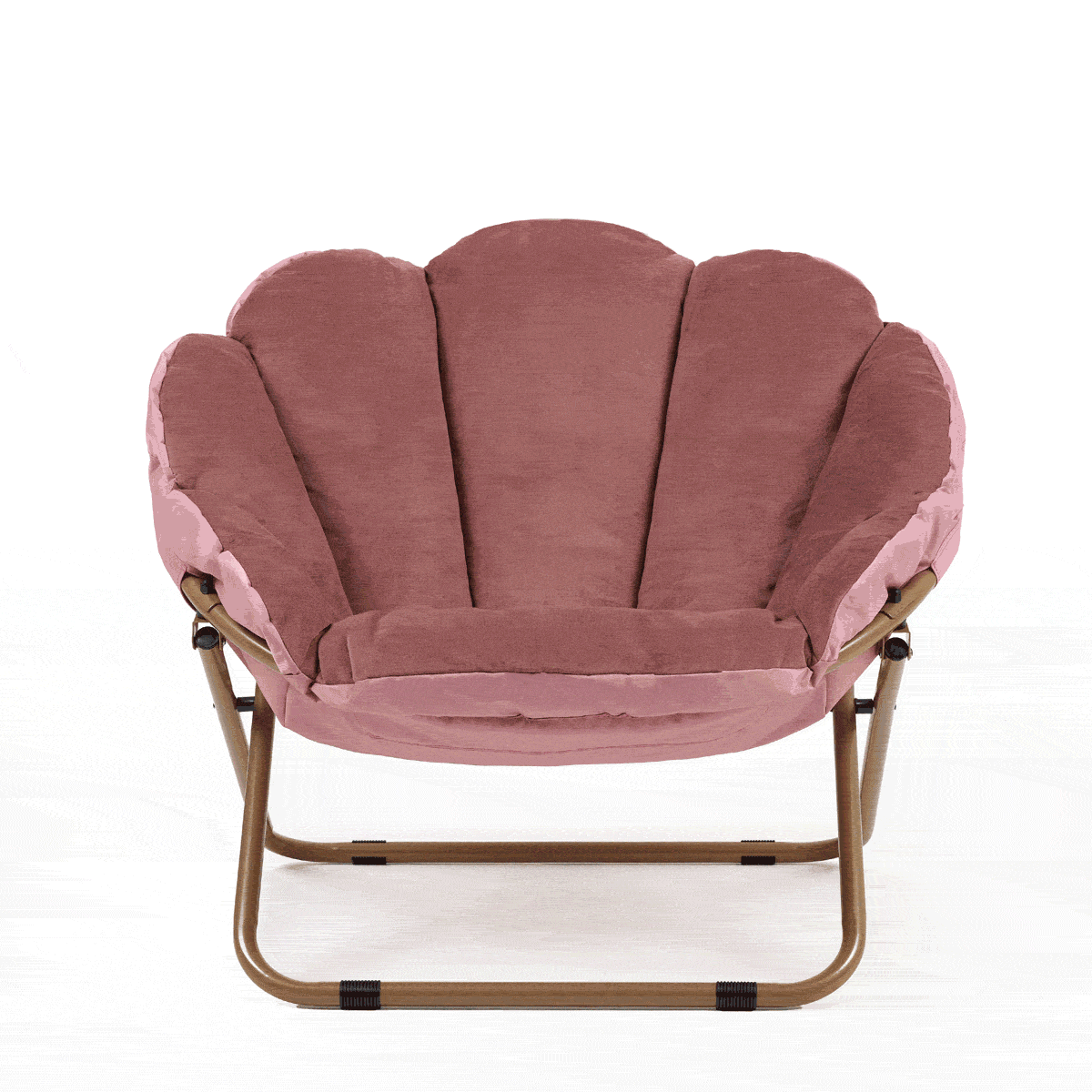 icon® Pinto Faux Cow Hide Footstool