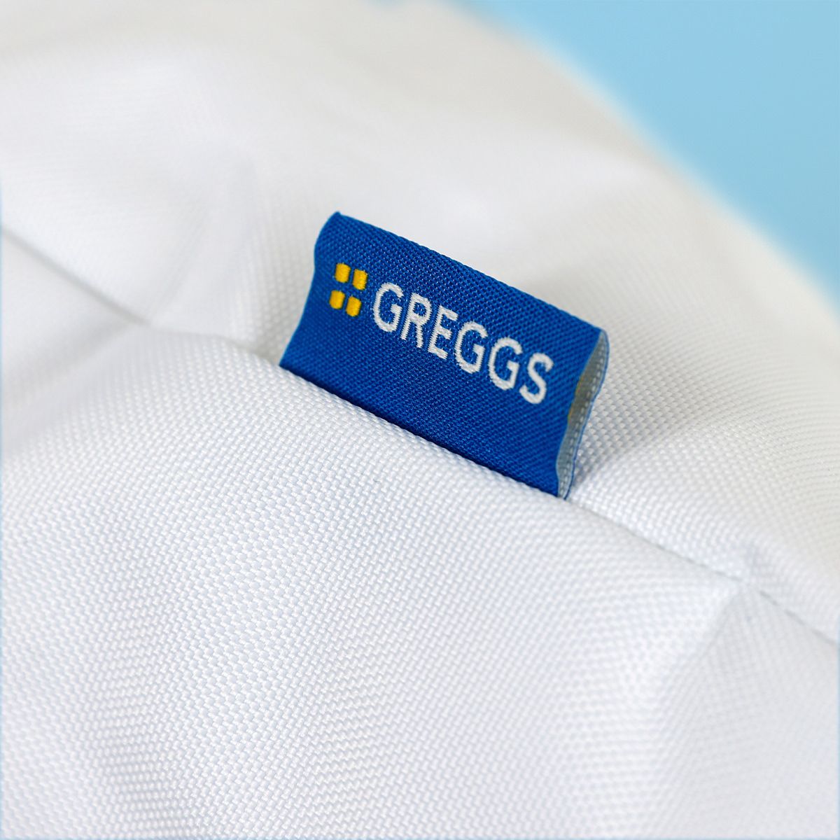 Greggs x Icon Square Packet Cushion