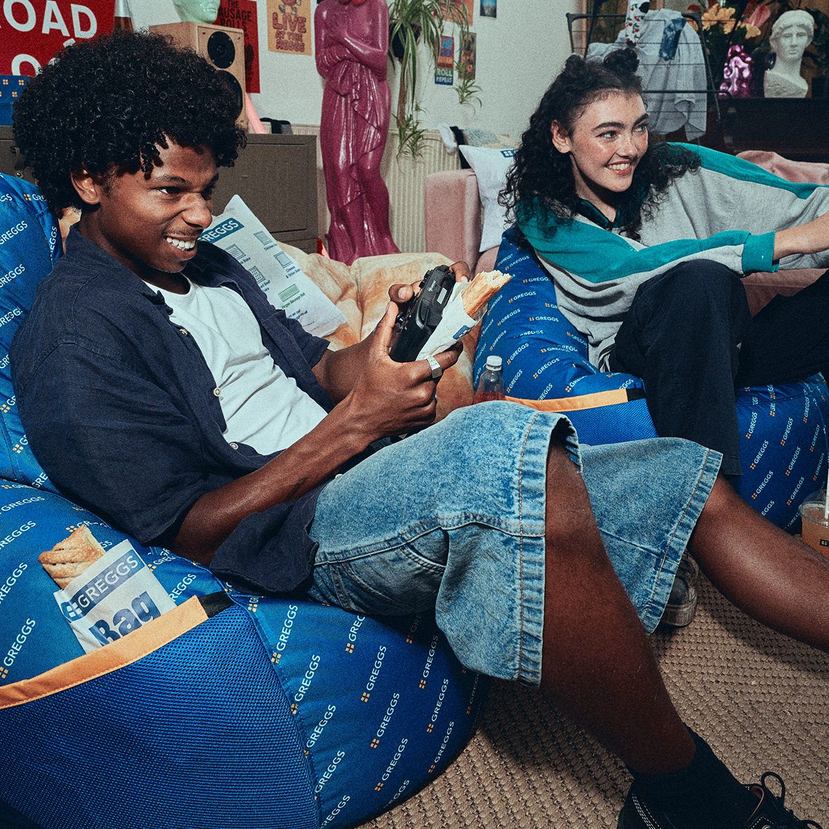 Greggs x Icon Recliner Bean Bag