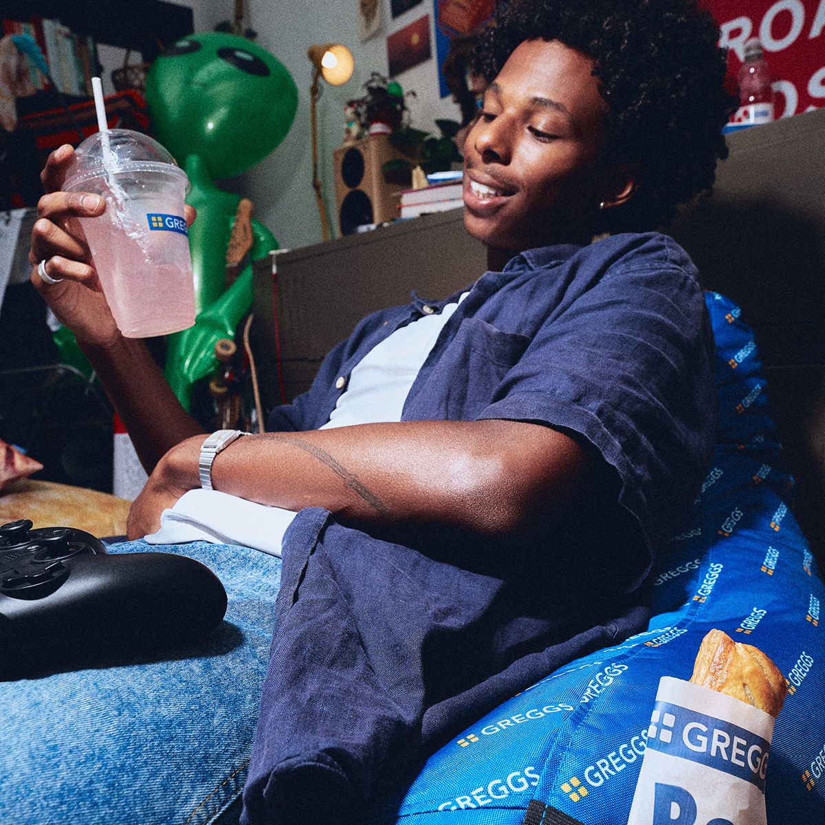 Greggs x Icon Recliner Bean Bag
