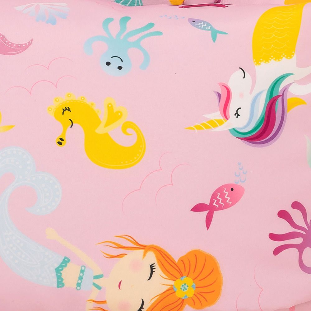 icon® Kids Mermaid Print Classic Bean Bag, Pink