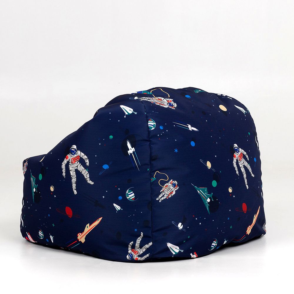 icon® Kids Space Print Classic Bean Bag, Navy Blue