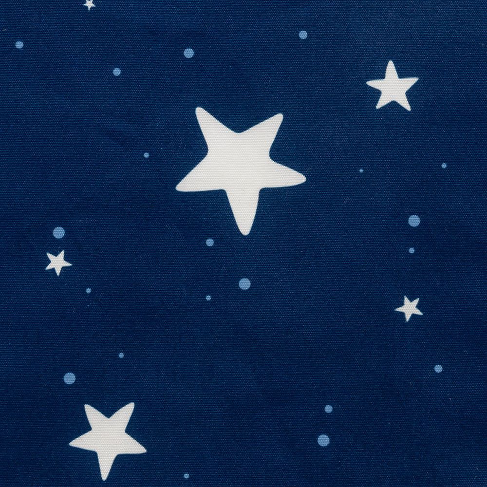 icon® Kids Star Print Classic Bean Bag, Navy Blue