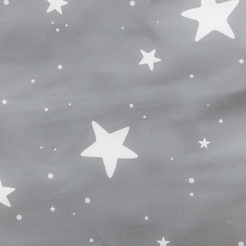 icon® Kids Star Print Classic Bean Bag, Grey