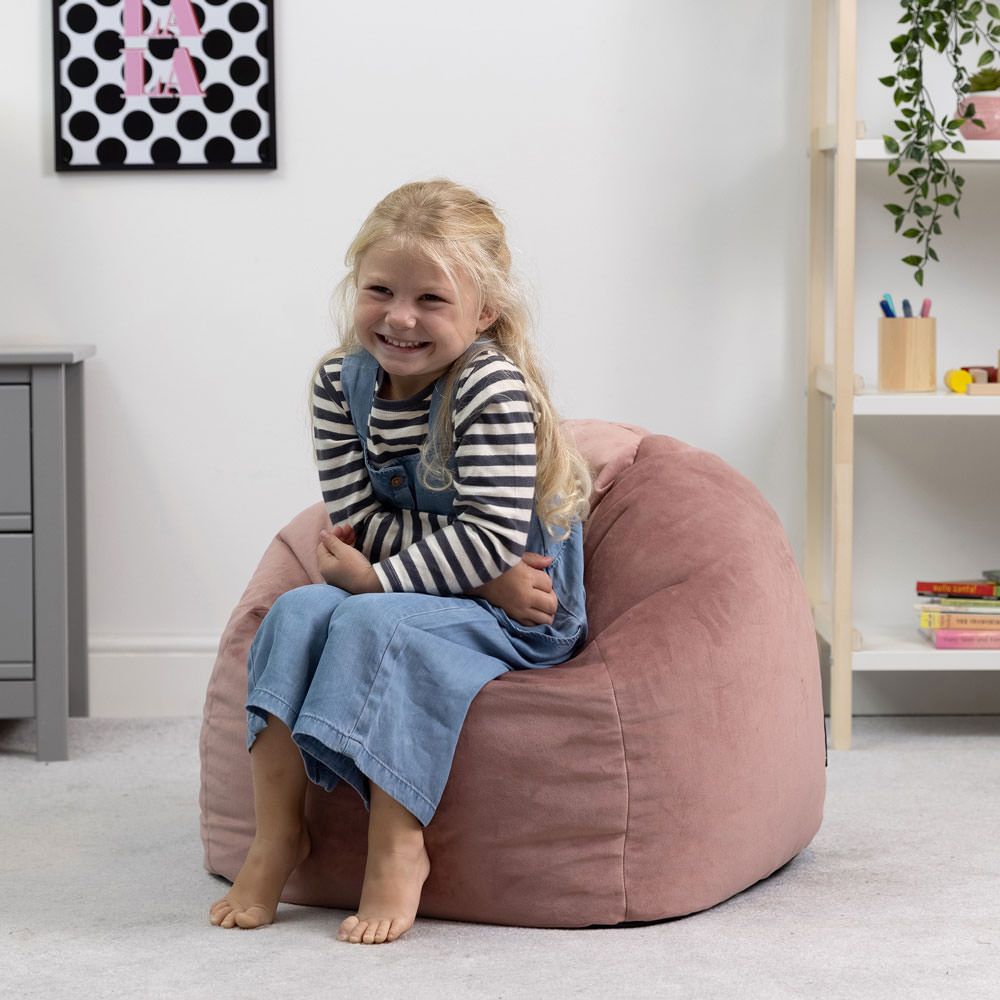 icon® Kids Kingston Velvet Bean Bag