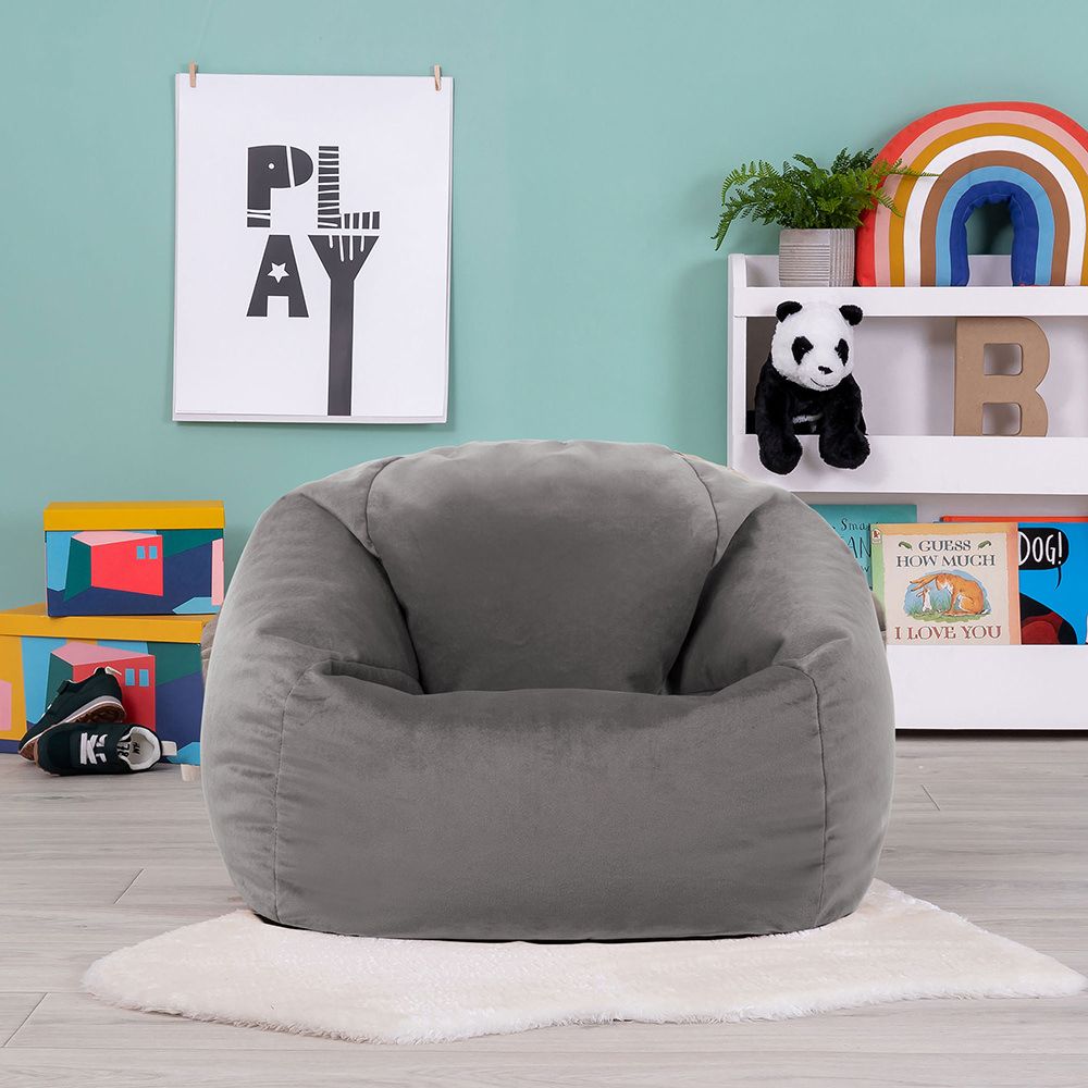 icon® Kids Kingston Velvet Bean Bag