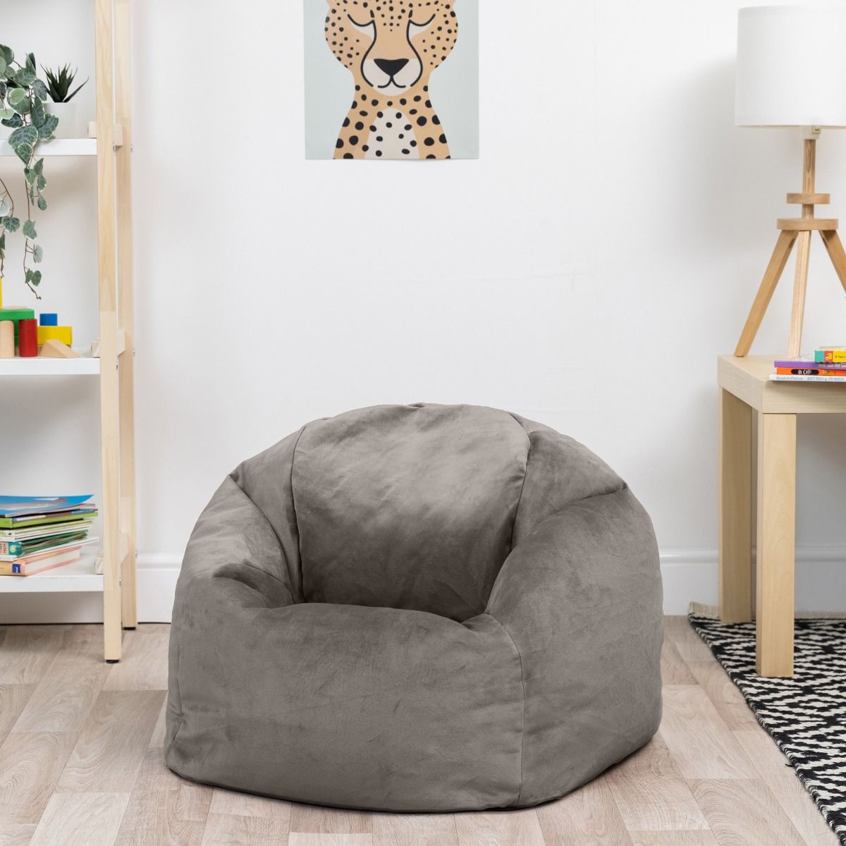 icon® Kids Kingston Velvet Bean Bag