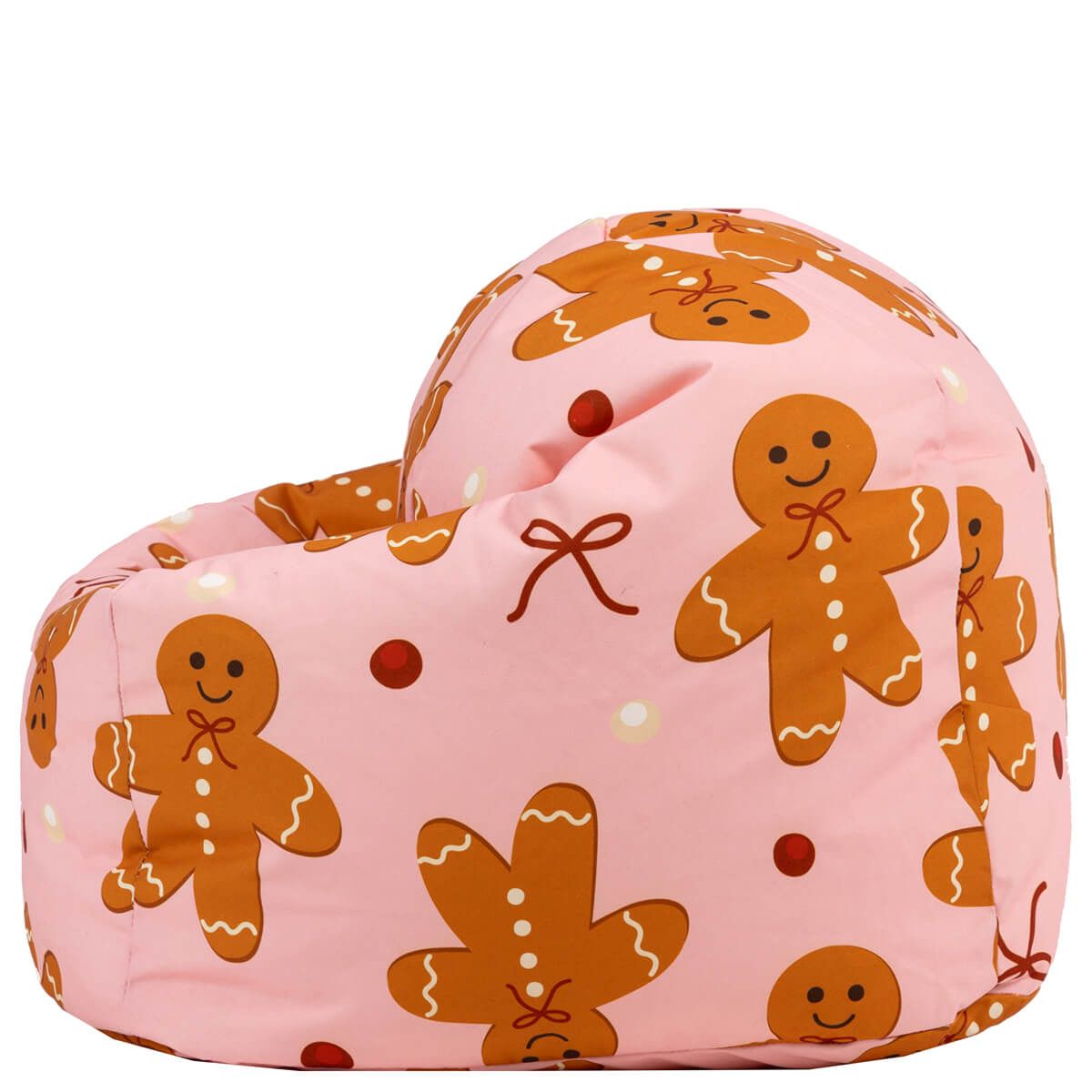 icon® Kids Festive Gingerbread Print Classic Bean Bag