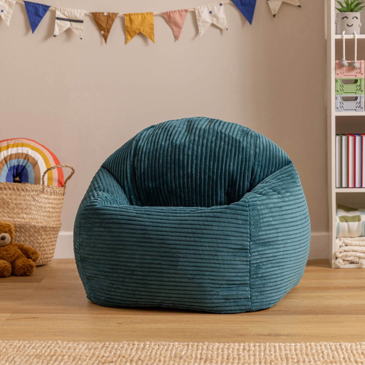 icon® Kids Kingston Corduroy Classic Bean Bag