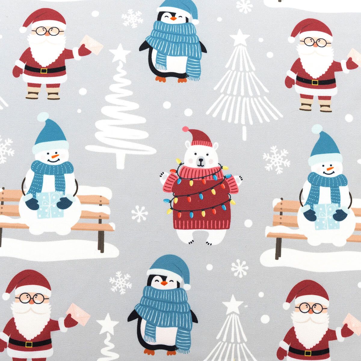 icon® Kids Festive Santa Claus Print Classic Bean Bag