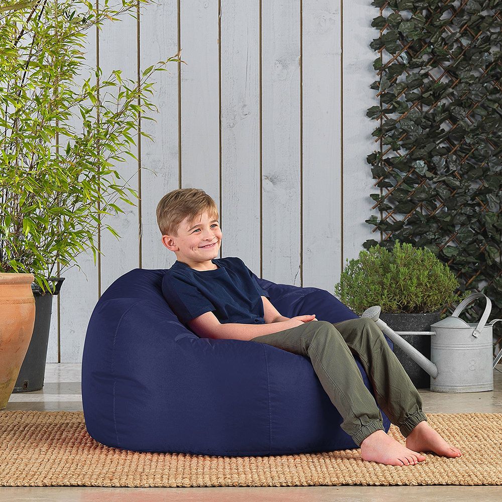 icon® Teen Classic Bean Bag Chair, Indoor & Outdoor
