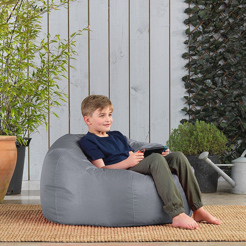 icon® Teen Classic Bean Bag Chair, Indoor & Outdoor