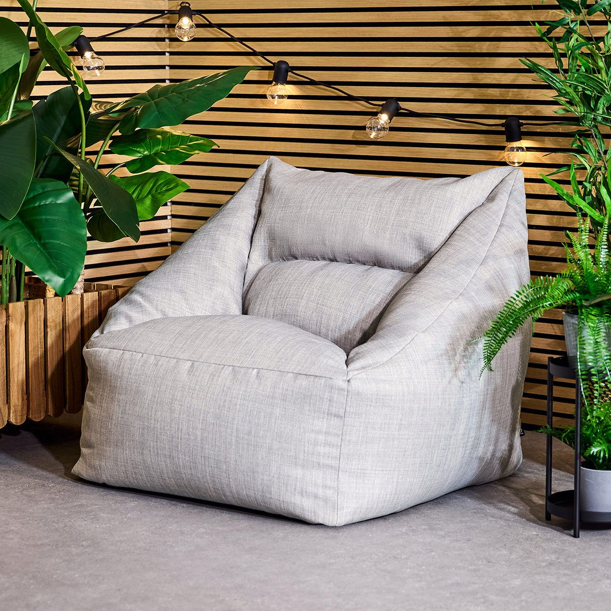 icon® Natalia Outdoor Woven Armchair Bean Bag