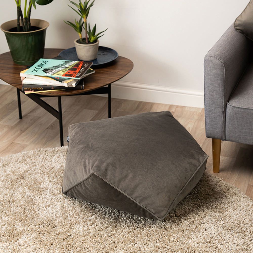 icon® Baronette Velvet Pouffe