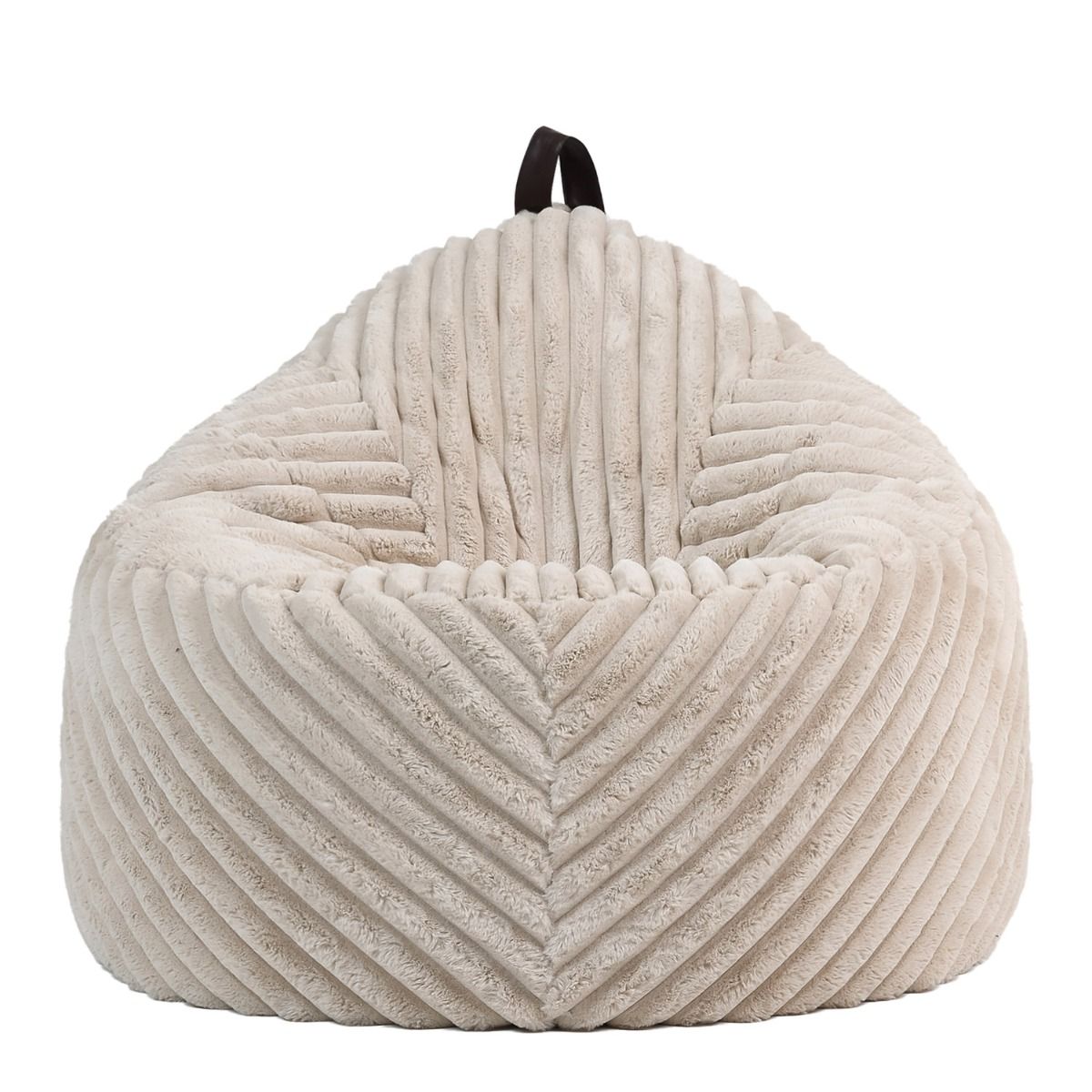 icon® Cocoon Ribbed Faux Fur Chair