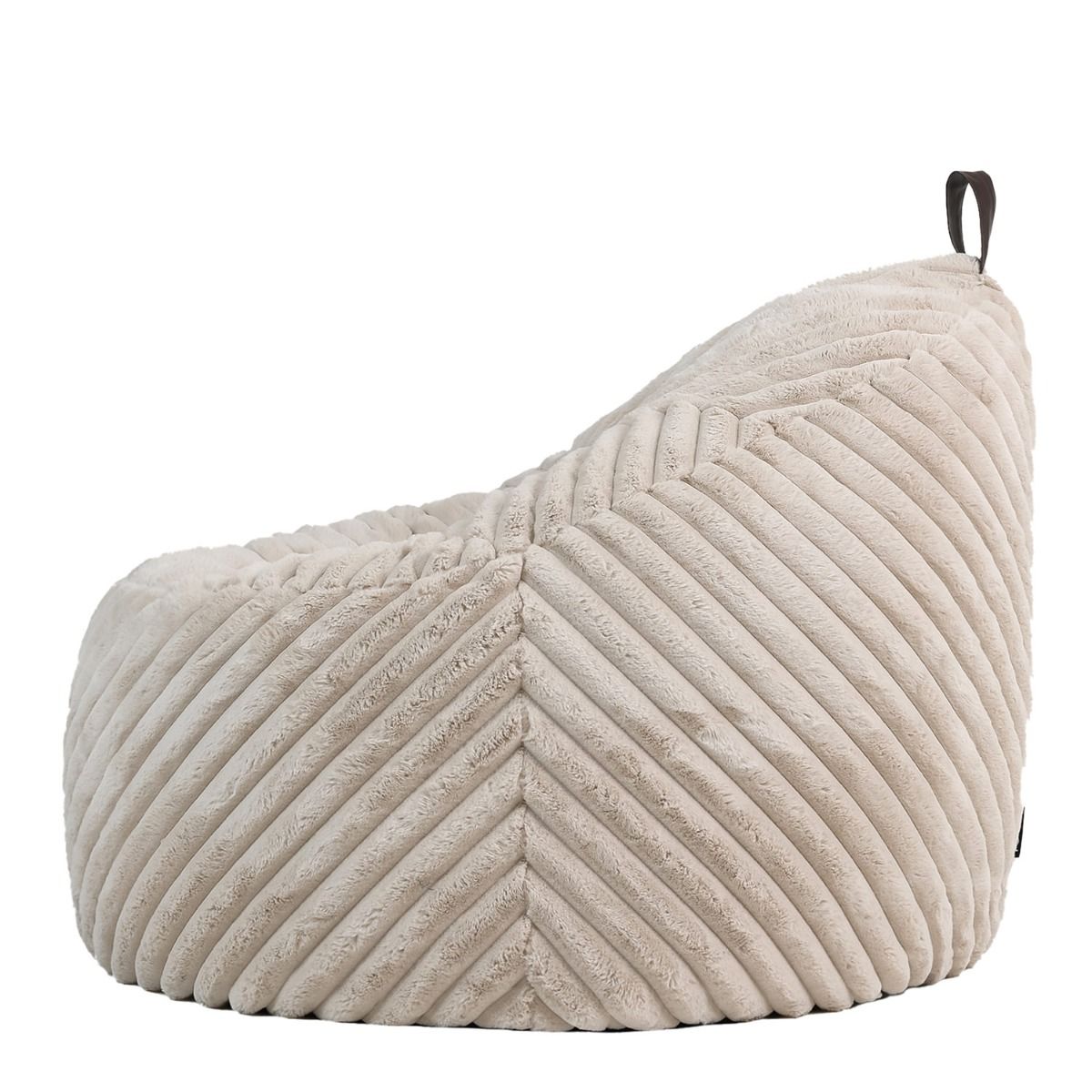 icon® Cocoon Ribbed Faux Fur Chair