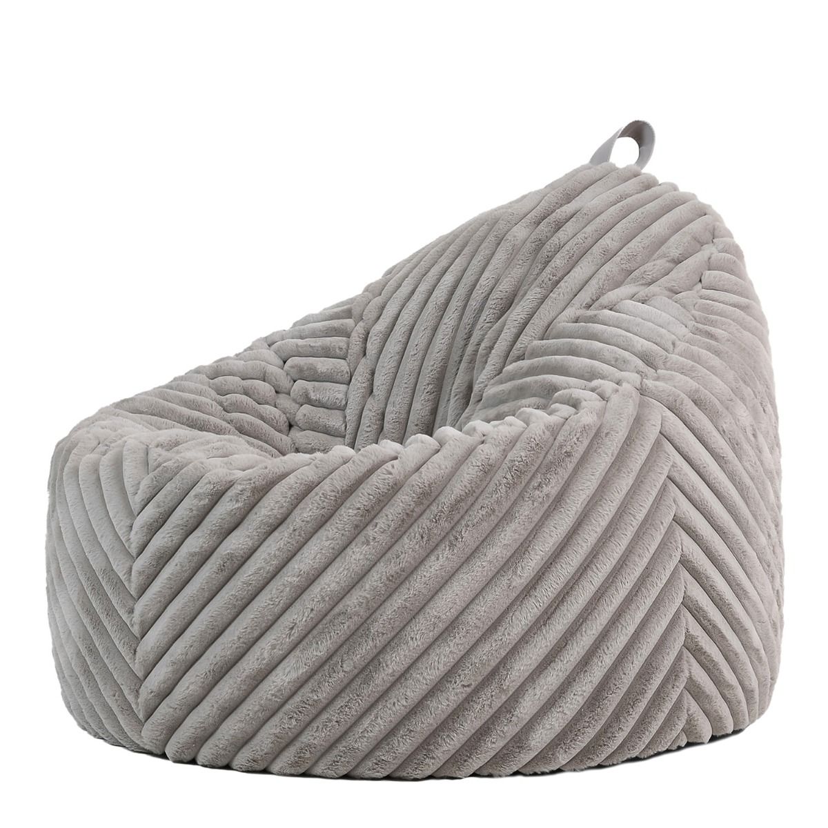icon® Cocoon Ribbed Faux Fur Chair