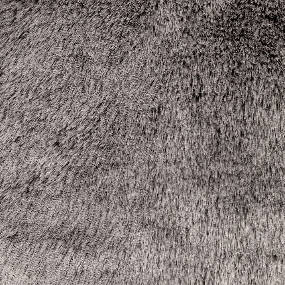 icon® Kenai Luxury Faux Fur Bean Bag, Arctic Wolf