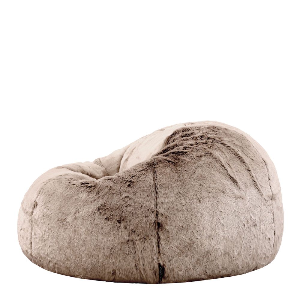 icon® Ottawa Faux Fur Bean Bag, Mink
