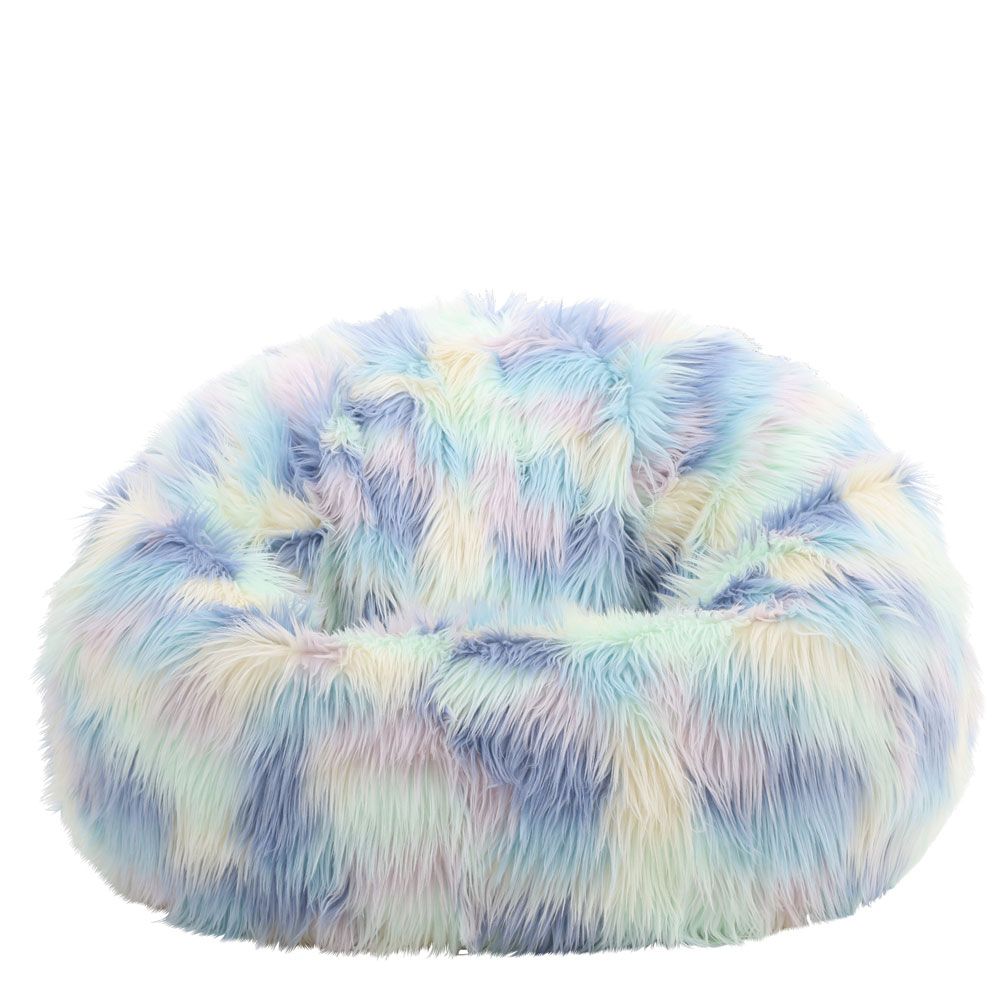 icon®  Unicorn Faux Fur Bean Bag