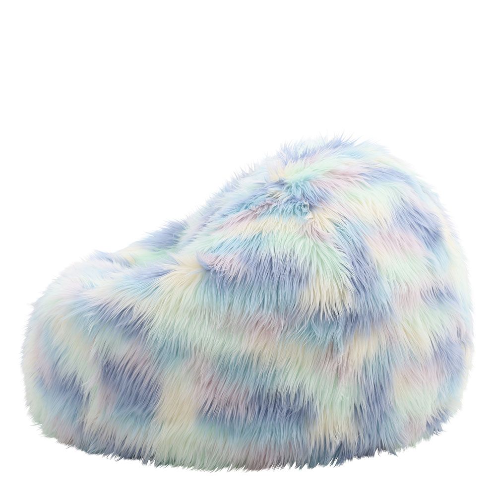 icon®  Unicorn Faux Fur Bean Bag