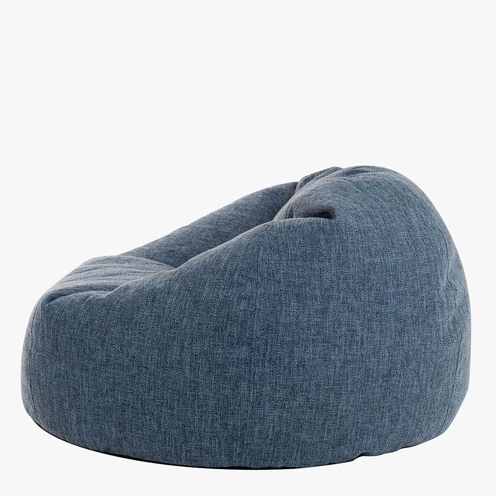 icon® Lina Classic Bean Bag, Navy Blue
