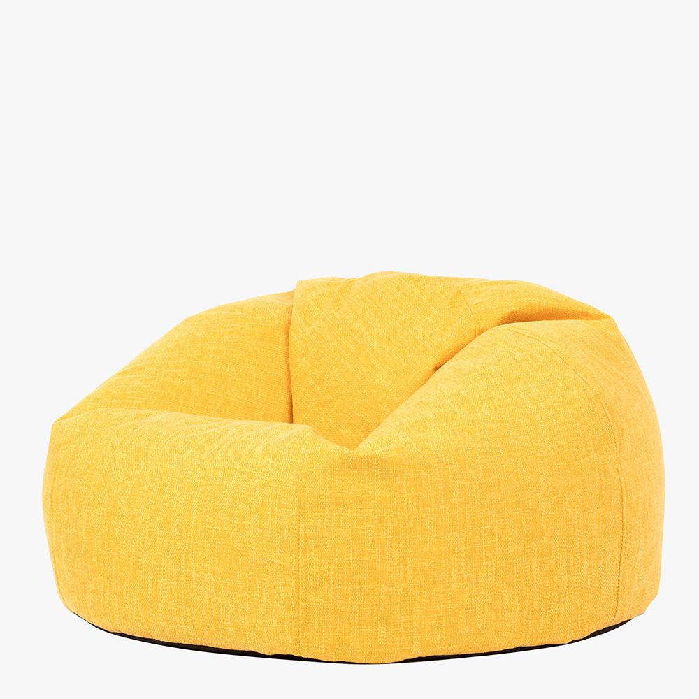 icon® Lina Classic Bean Bag, Ochre Yellow