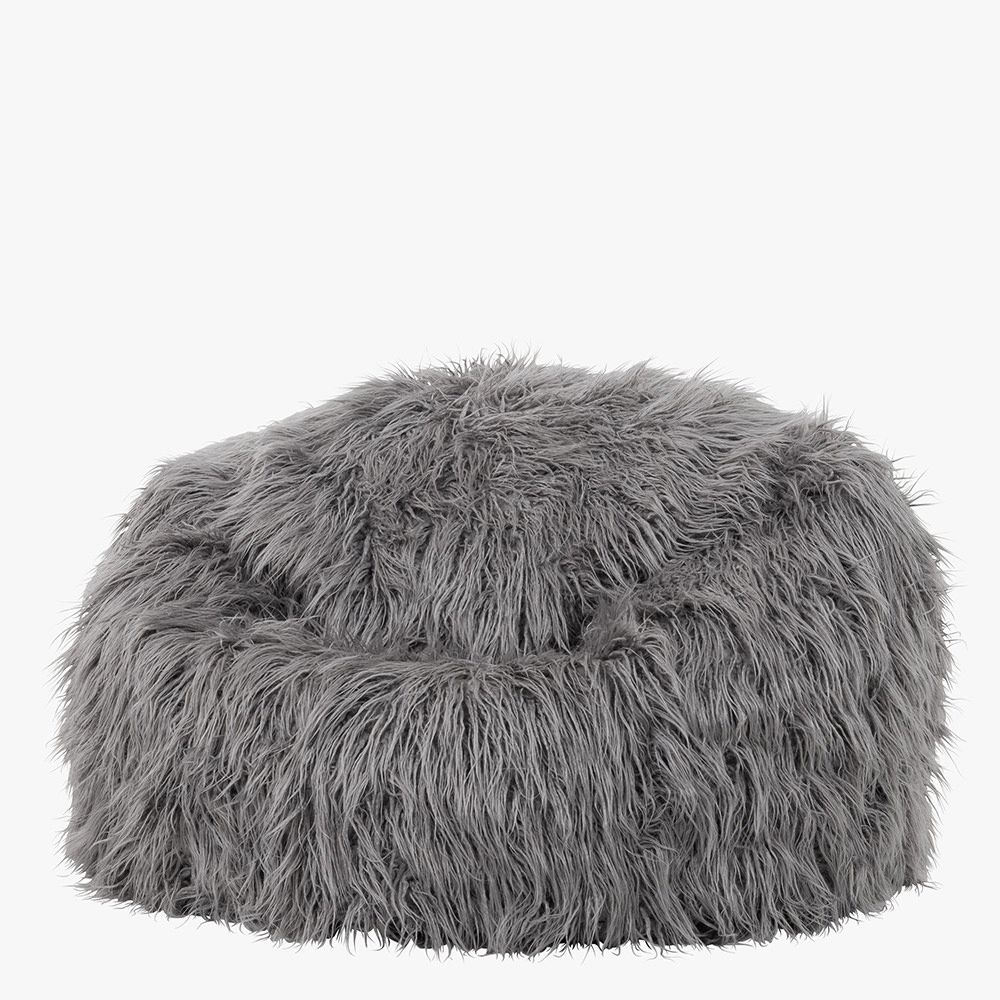 icon® Mongolian Faux Fur Bean Bag