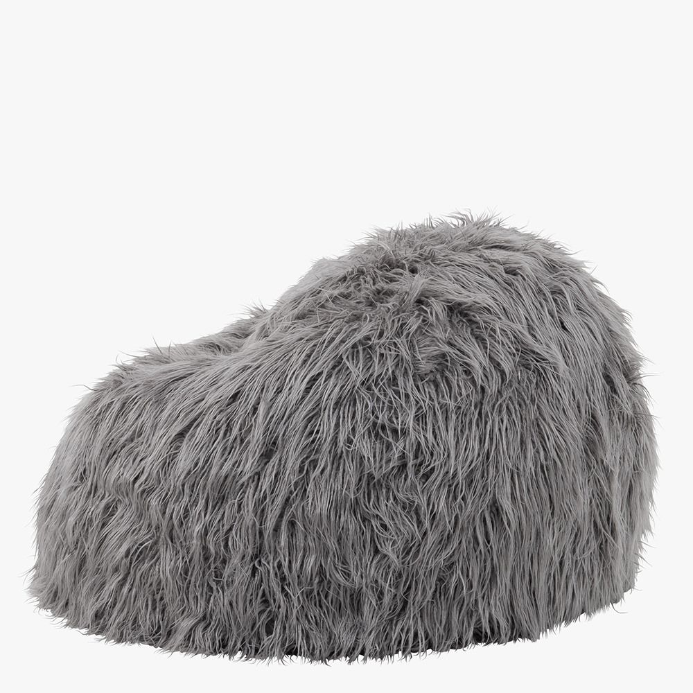 icon® Mongolian Faux Fur Bean Bag