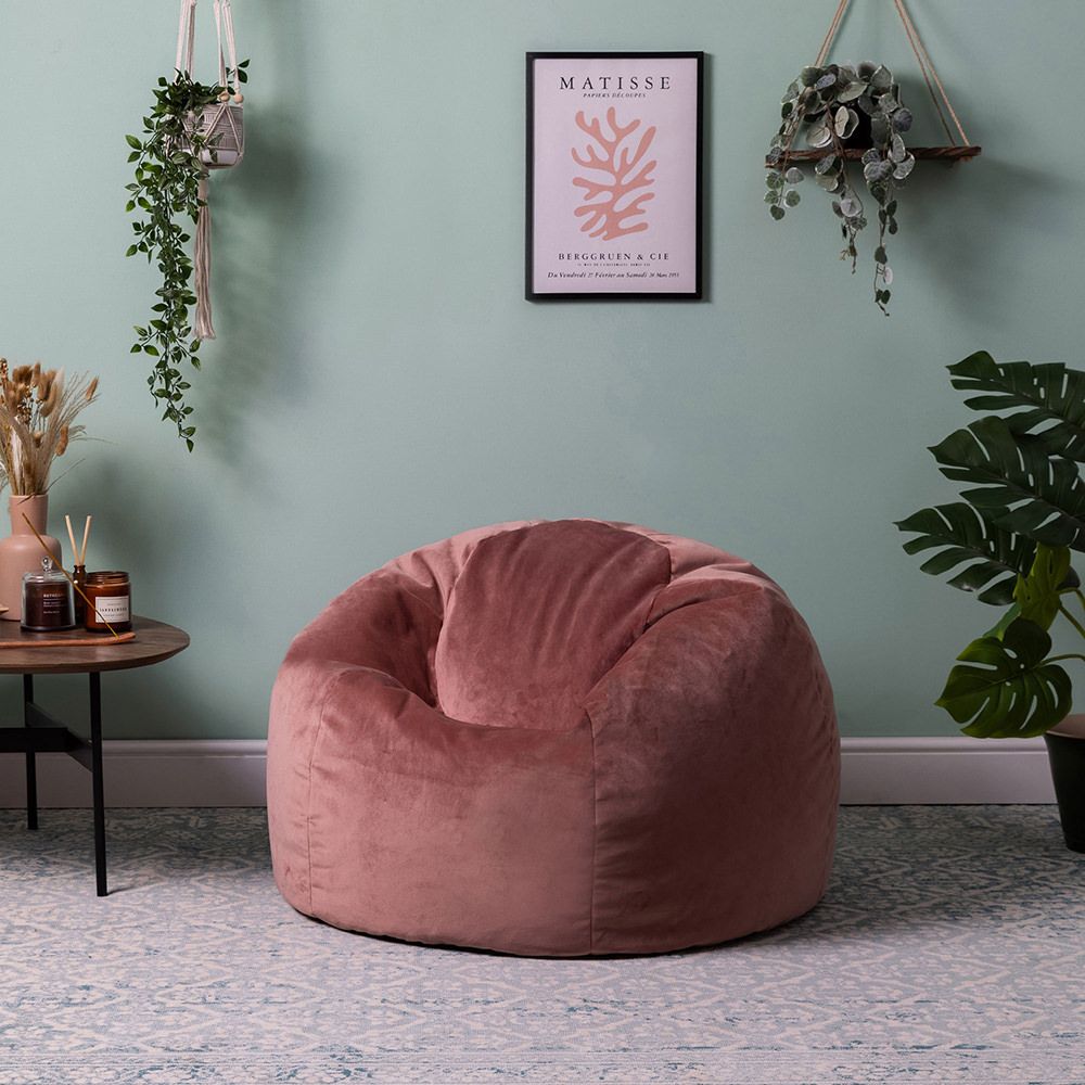 icon® Kingston Velvet Classic Bean Bag