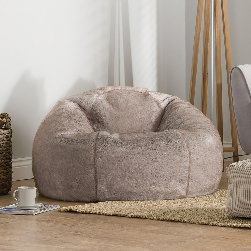 icon® Lapin Faux Fur Bean Bag