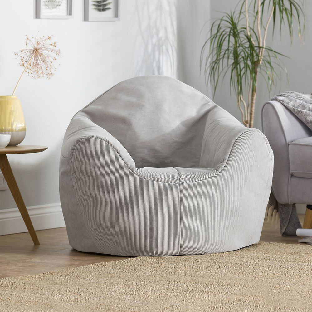 icon® Fika Corduroy Velvet Bean Bag Armchair