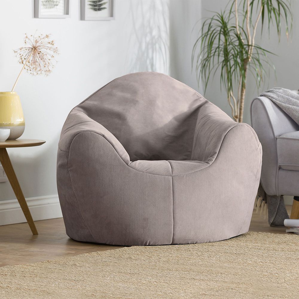 icon® Fika Corduroy Velvet Bean Bag Armchair