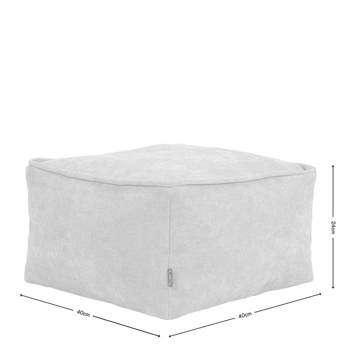 icon® Amara Chenille Footstool