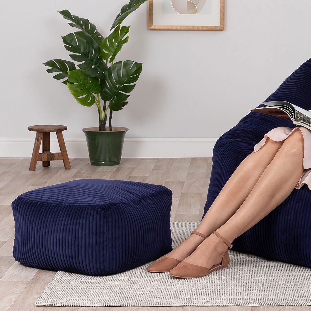 icon® Amara Cord Square Footstool