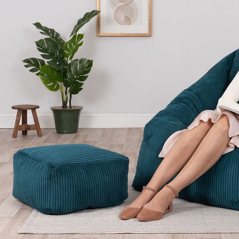 icon® Amara Cord Square Footstool