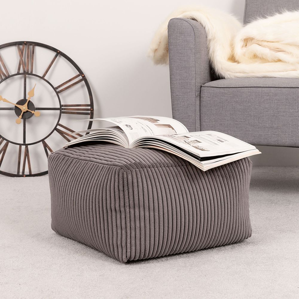 icon® Amara Cord Square Footstool