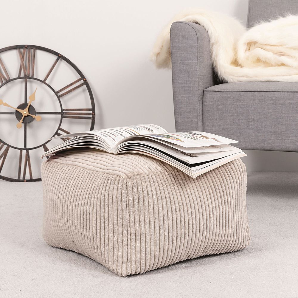 icon® Amara Cord Square Footstool