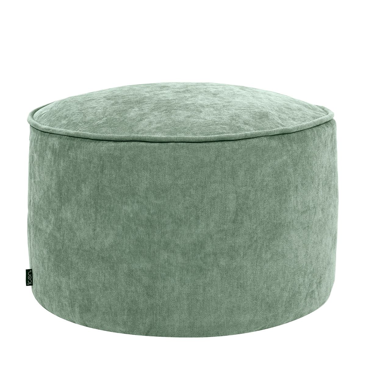 icon® Milano Round Chenille Footstool