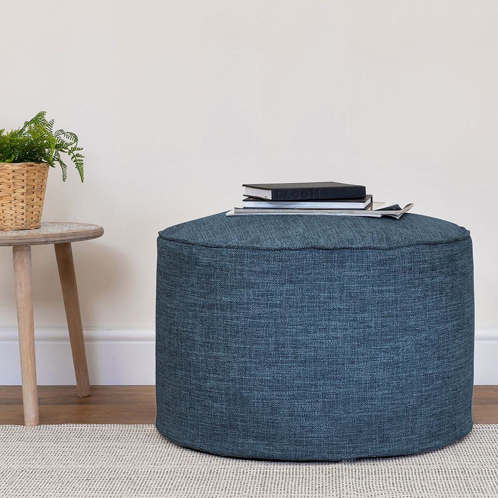 icon® Alma Woven Fabric Pouffe