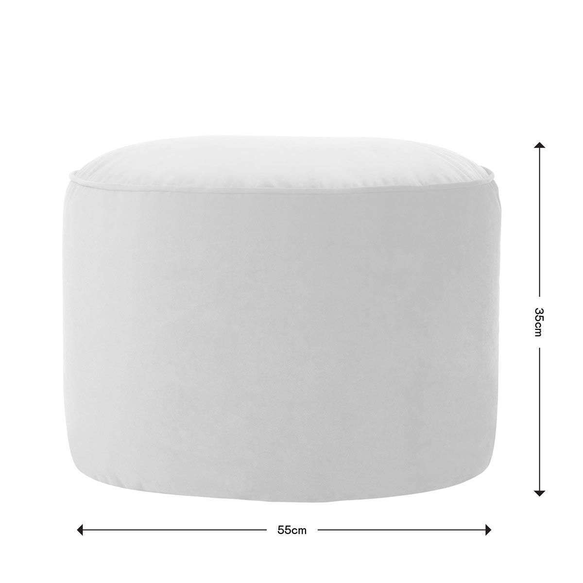 icon® Milano Velvet Pouffe
